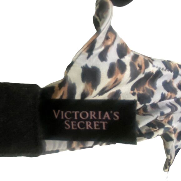 VICTORIA'S SECRET Demi Buste Leopard Animal Print Multiway Push Up Bra 34D - Picture 6 of 6